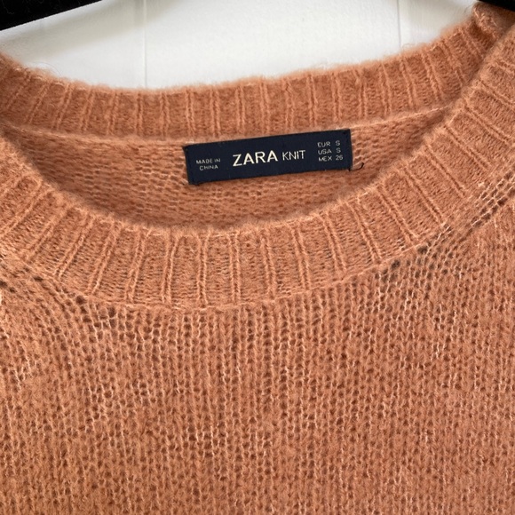 Zara Light Brown/Orange Sweater - Picture 2 of 3
